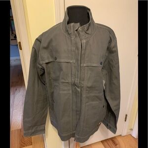 Timberland pro line unlined rain repel cotton duck material jacket new, M